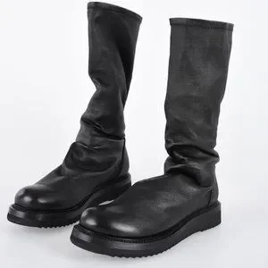 ブーツ Rick Owens \"Army Creeper\" ankle boots Rick Owens Army Creeper Boots | Black | FARFETCH